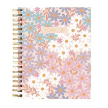 Load image into Gallery viewer, Blue Daisy Patch Undated Planner