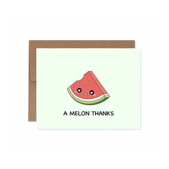 Thanks a Melon Card