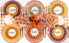 Load image into Gallery viewer, Marigold Yellow Basketweave Dinner Plates
