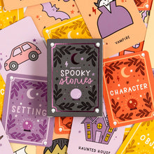 Load image into Gallery viewer, Spooky Stories Storytelling Prompts Card Game
