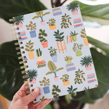 Load image into Gallery viewer, Potted Plants Spiral Notebook
