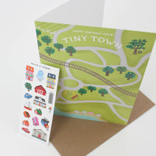 Load image into Gallery viewer, Sticker Scene Card - Tiny Town
