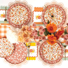 Load image into Gallery viewer, Earth Tone Scallop Guest Towels
