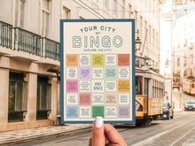 Load image into Gallery viewer, Custom City Explorer Bingo Card: Red / Yes: I would like a digital proof (+$.75/each)
