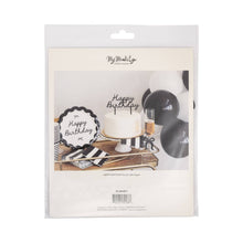 Load image into Gallery viewer, PLBKB11 - Black Happy Birthday Cake Topper
