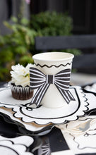 Load image into Gallery viewer, Black and White Bow Party Cup
