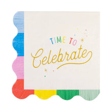 Load image into Gallery viewer, Time to Celebrate Cocktail Napkins

