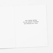Load image into Gallery viewer, Get 'Em Tiger Graduation Card
