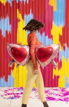 Load image into Gallery viewer, Heart Glasses Foil Balloon
