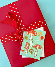 Load image into Gallery viewer, Mini Mushroom Happy Birthday card
