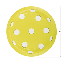 Load image into Gallery viewer, Pickleball Paper Plate
