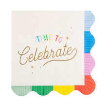 Load image into Gallery viewer, Time to Celebrate Cocktail Napkins
