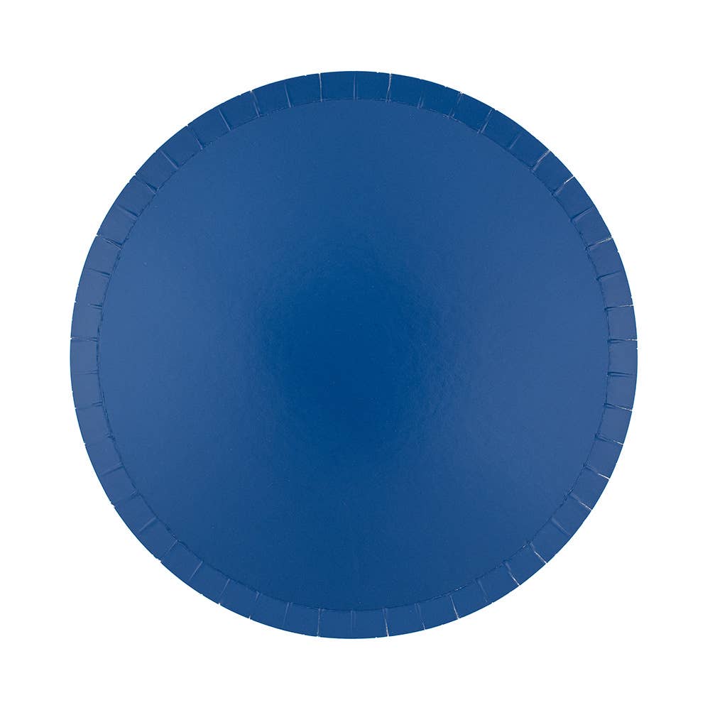 Shade Collection Dinner Plates - 8 Pk. - 23 Color Options: Midnight