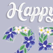 Load image into Gallery viewer, Happy 25 Years Card – Silver Anniversary
