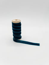 Load image into Gallery viewer, Velvet Ribbon - 3/8": Lemon

