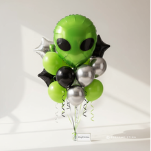 Load image into Gallery viewer, Alien Foil Balloon – Space, Sci-Fi &amp; Outer Galaxy Party
