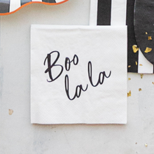 Load image into Gallery viewer, BOO LA LA COCKTAIL NAPKINS

