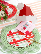 Load image into Gallery viewer, Sage Basketweave Dinner Paper Plates
