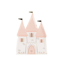 Load image into Gallery viewer, PRN25-DP4-Princess Castle Shaped Plates
