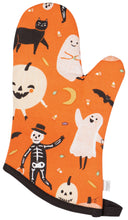 Load image into Gallery viewer, Boo Crew Halloween Oven Mitts Set of 2
