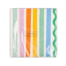 Load image into Gallery viewer, Fiesta Striped Cocktail Napkins
