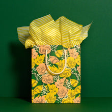 Load image into Gallery viewer, Yellow Stripe tissue paper: 5 Sheets
