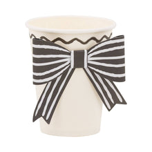 Load image into Gallery viewer, Black and White Bow Party Cup
