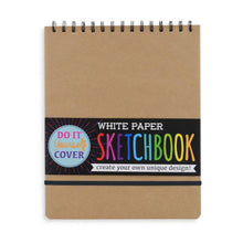 Load image into Gallery viewer, D.I.Y. Cover Sketchbook - White
