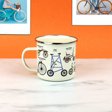 Load image into Gallery viewer, Bikes - Enamel Mug
