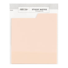 Load image into Gallery viewer, Tabbed Transparent Sticky Notes - Pink
