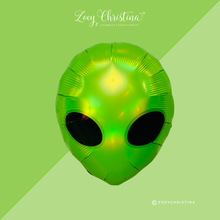 Load image into Gallery viewer, Alien Foil Balloon – Space, Sci-Fi &amp; Outer Galaxy Party

