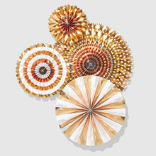 Load image into Gallery viewer, Gold Party Fans
