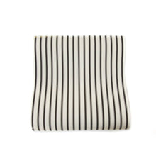 Load image into Gallery viewer, Cream with Black Stripe Paper Table Runner
