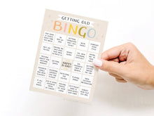 Load image into Gallery viewer, Getting Old Bingo Greeting Card
