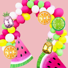 Load image into Gallery viewer, Tropical Orange Slice Mylar Foil Balloon (18 Inches)
