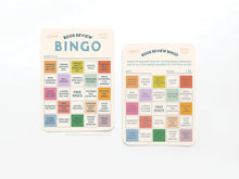 Load image into Gallery viewer, Book Review Bingo Card Set
