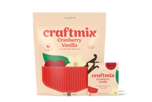 Load image into Gallery viewer, Cranberry Vanilla Cocktail Mixer - 12 Servings Multipack
