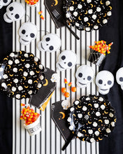 Load image into Gallery viewer, Cream with Black Stripe Paper Table Runner
