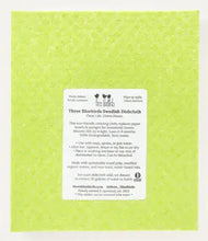 Load image into Gallery viewer, Daisies on Green Swedish Dishcloth

