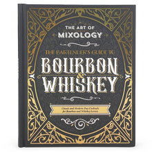Load image into Gallery viewer, Art of Mixology: Bourbon &amp; Whiskey Cocktail Recipe Book
