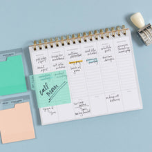 Load image into Gallery viewer, Tabbed Transparent Sticky Notes - Aqua
