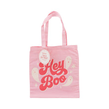 Load image into Gallery viewer, PLCB127 - Hey Boo 12x12 inch Canvas Bag
