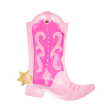 Load image into Gallery viewer, PLDSC40 - Cowgirl Pink Boot Shaped Plate
