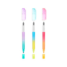 Load image into Gallery viewer, Writer's Duo Double-Ended Fountain Pens + Highlighters (Set
