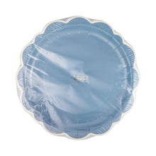 Load image into Gallery viewer, BTL1141 - 10" Blue Scalloped Edge Plates
