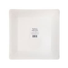 Load image into Gallery viewer, Eat Game Party Square Paper Plate
