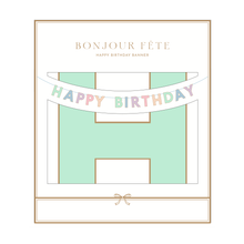Load image into Gallery viewer, PASTEL HAPPY BIRTHDAY SIGNATURE BANNER

