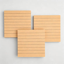 Load image into Gallery viewer, Blank Grid Notes: Kraft Paper Plaid / One Size
