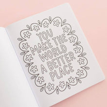 Load image into Gallery viewer, Bows &amp; Blooms Coloring Book
