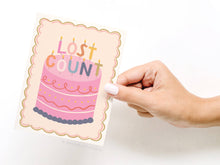 Load image into Gallery viewer, Lost Count Birthday Candles Greeting Card

